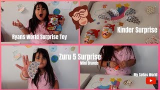 Kinder Surprise | 5 Surprise Mini Brands