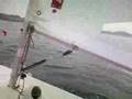 気分は　風の陣！フルハイクしてます！！Laser Sailing Hiking ! 牛窓 2008年　3月9日