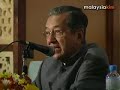 "If you love your country, be brave" -- Dr Mahathir