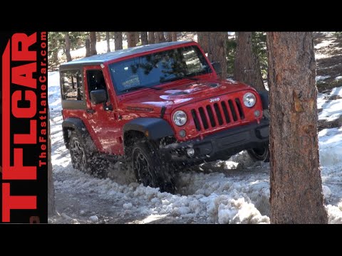 how to drive a jeep wrangler off road