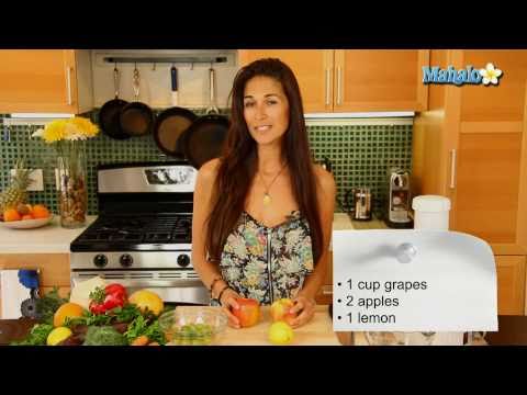 Juice - Check out Bas Rutten's Liver Shot on MMA Surge: http://bit.ly/MMASurgeEp1 Mahalo.com healthy cooking expert Kristina Jackson demonstrates how to make anti-ag...