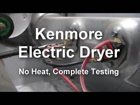 how to troubleshoot kenmore elite dryer
