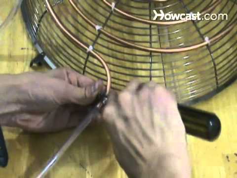 how to fasten copper pipe