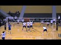 Corey Spence libero volleyball