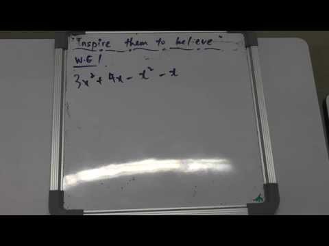 Chapter 5 Worked Example 1a – mrterencechee