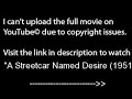 A Streetcar Named Desire (1951), PART 1 /9,full film/movie online part1