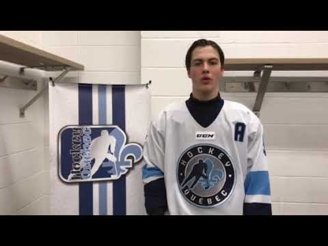 Équipe Québec Blanc - Match 2 - Jacob Guévin