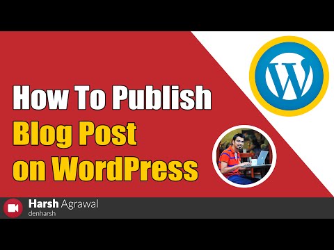 how to post on wordpress