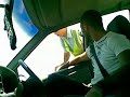 We made eye contact with the cops on one set of the lights.. then we drove of we were in front and drove pass a amber light.. it was still amber when we crossed it.. but these pigs wanted to fine us..
