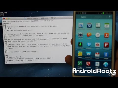 OSX - Here's a step by step guide on how to root Galaxy S3 Dual-Core U.S/Canadian variants on Mac OSX/Ubuntu//Linux that is running on Jelly Bean! Download Link & ...