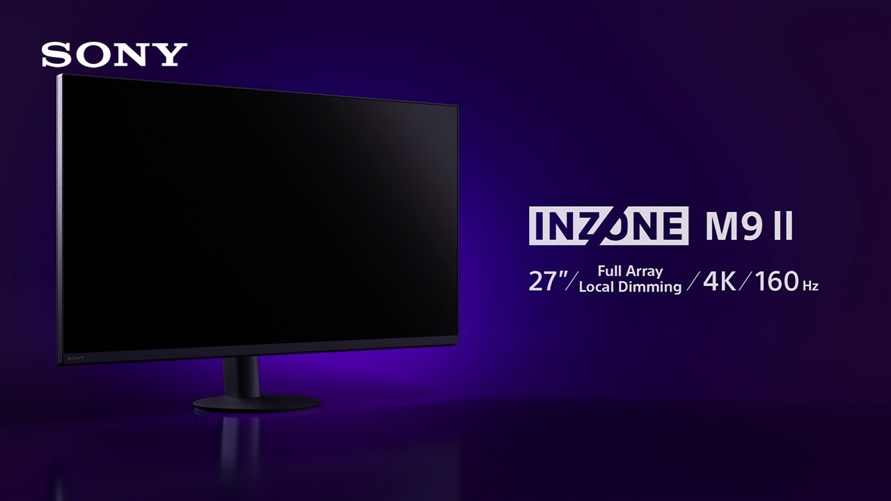 Sony 27” INZONE M9 II 4K 160Hz Full Array LED HDR Gaming Sony 27” INZONE M9 II 4K 160Hz Full Array LED HDR Gaming