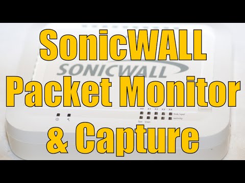 Dell SonicWALL Packet Monitor and Packet Capture