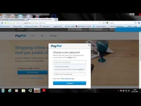 Changed phone and forgot paypal number password Can log