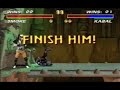 mortal kombat 3 - kozlov (smoke) vs spaceman (kabal) - 1994