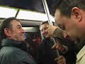 olivier besancenot s'est rendu, � lille, le 28 novembre 2006, pour soutenir la gr�ve des travailleurs de qu�b�cor, dont l'imprimerie va �tre d�localis�e.