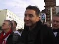 olivier besancenot s'est rendu, � lille, le 28 novembre 2006, pour soutenir la gr�ve des travailleurs de qu�b�cor, dont l'imprimerie va �tre d�localis�e.