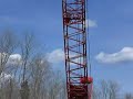 Crane Walking Up Stetson Mountain