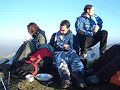 comida de año nuevo en la cima