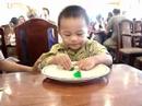 Jr. eating