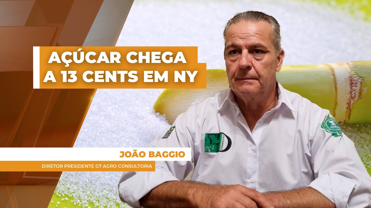 Preços internacionais sentem pressão de safra robusta e chegam a 13 cents em NY