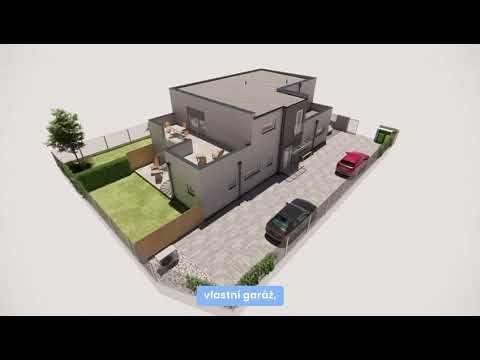 Video Nadstandardní bydlení v Hradci Králové 2+kk s vlastní zahradou