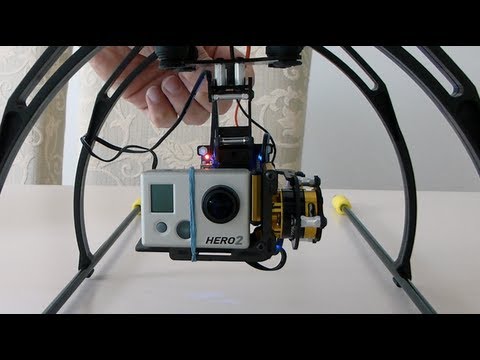 how to mount a camera on a quadcopter