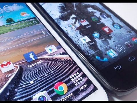 samsung nexus - Suscríbete a Andro4All: http://bit.ly/14EIQwt Videocomparativa del Samsung Galaxy S III con el Galaxy Nexus por parte del equipo de http://www.andro4all.com ...