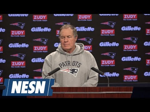 Video: Bill Belichick Thursday press conference, Patriots-Rams Super Bowl LIII