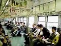 A running Limited-express train of Nankai Electric Railway Nankai Line, between  Izumisano Station to Kishiwada Station．(Osaka Pref.)난카이 전철 특급열차가 이즈미사노역을 출발하고 키시와다역에 도착하는 동안 열차 차창 풍경 및 차내 모습.南海電車6000系特急「サザン」が泉佐野駅を発車し、岸和田駅に到着する間の車窓風景および車内の様子。