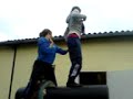 Volti training aufm Bock