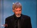 harrison ford talks about working with sean connery, recipient of the 34th afi life achievement award. link to afi.com sir sean connery page: bit.ly connect with afi: afi.com http facebook.com