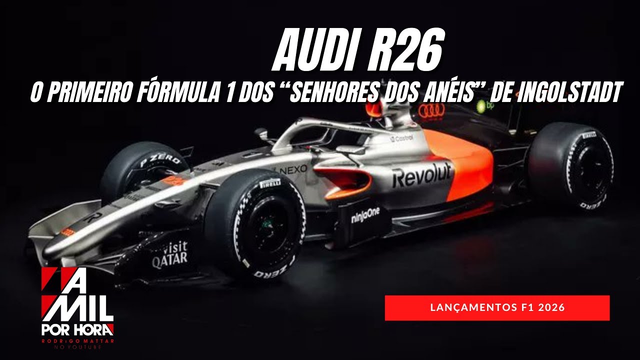 Audi R26 | Chegam Finalmente À Fórmula 1 Os "Senhores Dos Anéis", Com Gabriel Bortoleto A Bordo!