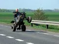 JAZDA NA DWÓCH KO?ACH W WYKONANIU BOCIANA JAZDA NA DWÓCH KO?ACH W WYKONANIU BOCIANA