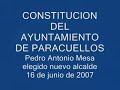 Constitución del Ayuntamiento en Paracuellos de Jarama