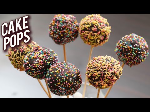 Cake Pops Recipe – How To Make Cake Pops – Kid’s Dessert Recipe – World Chocolate Day – Ruchi