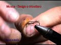 PESCA A MOSCA tecnica e montaggio fly fishing parte1