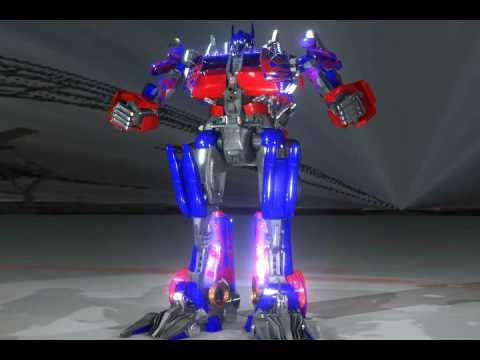 transforms - a 3d model of optimus prime from the movie transforms.