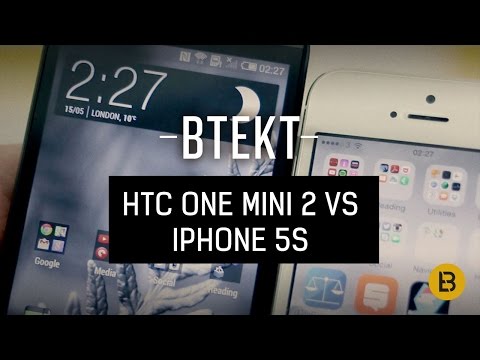 HTC One mini 2 vs iPhone 5s