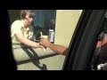The Dropping Cups Prank - candid camera, cups, drive-thru, dropping, fast food, uncle john, funny