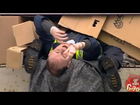 Truck Contortionist Prank
