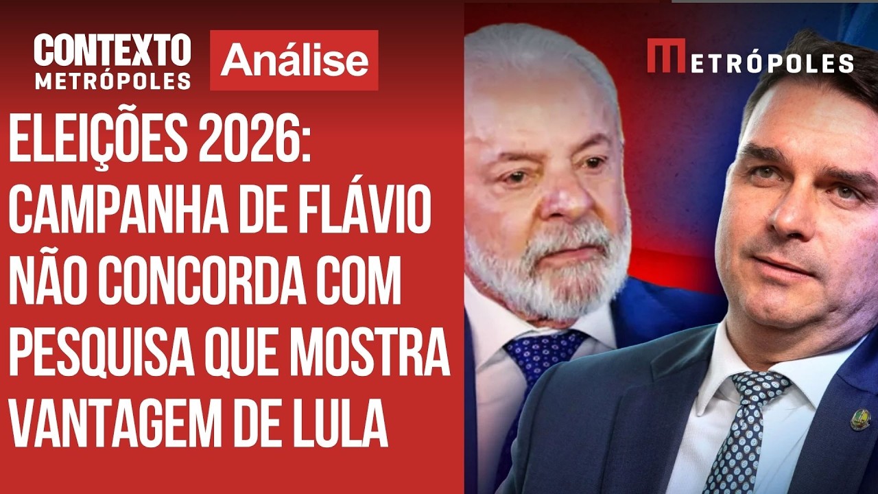 Flávio desqualifica pesquisa Quaest após queda de intenção de voto
