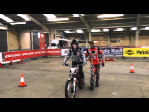 The thought of riding a trials bike appealed greatly to MCM advertising exec Linda Asplin.