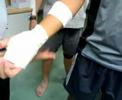 Sport tapping for Albow Injury Sport tapping for Albow Injury