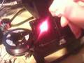 REAL Laser pen! Laser engrave plastic with your own hands!