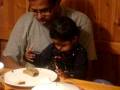 PraneeAndRaviAtDinne