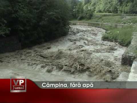 Câmpina, fără apă