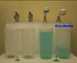 demostración de ahorro de agua