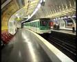 Metro linie 12 ankommer til Lamarck 10.08.07