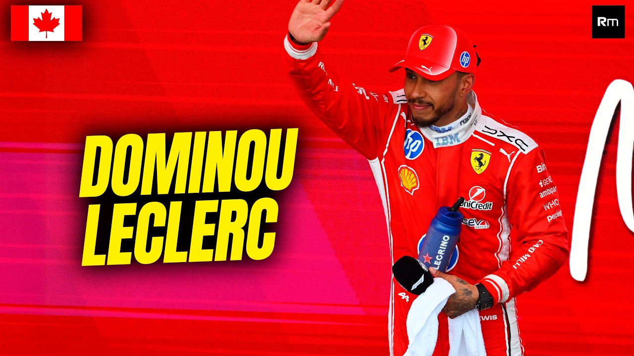COMO HAMILTON ENGOLIU LECLERC NO CANADÁ E AINDA DESCOBRIU A FRAQUEZA DA FERRARI