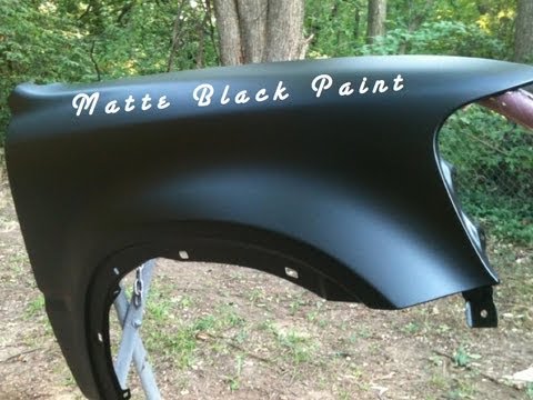 Matte Black How To Prep and Spray Matte Black Paint Video Series 0 Matte Black How To Prep and Spray Matte Black Paint Video Series